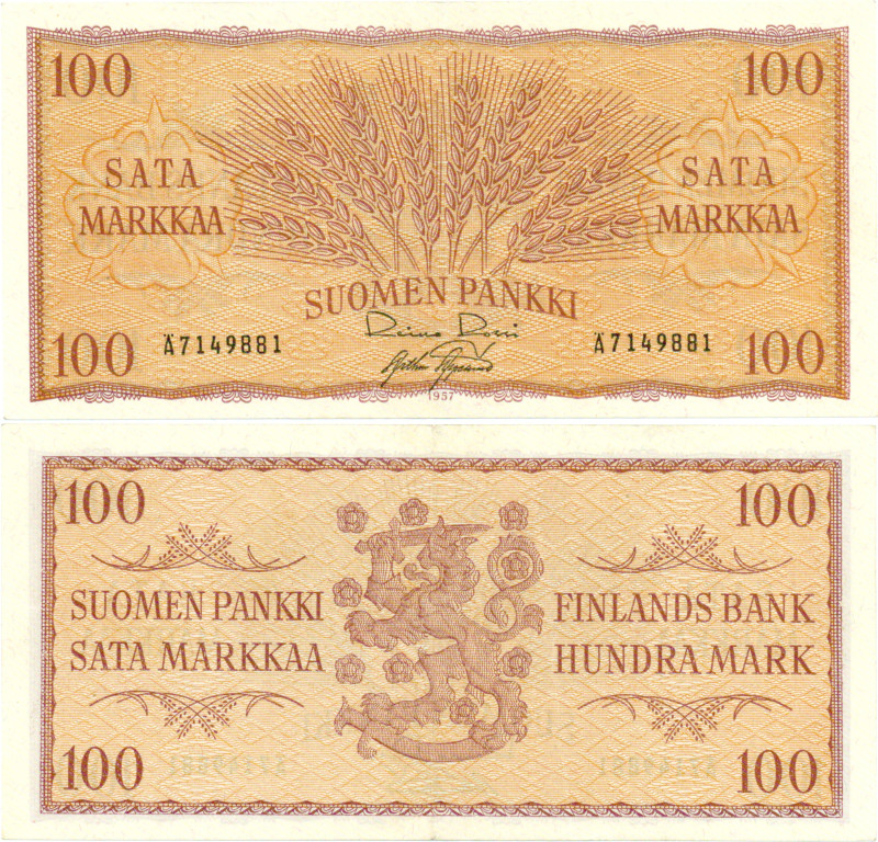 100 Markkaa 1957 Ä7149881